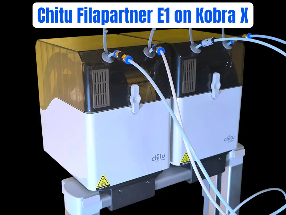 Gantry Holder for Filapartner E1 on Kobra X