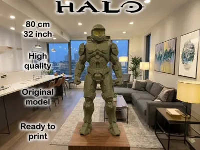 Spartan - Master Chief from Halo H80cm / 32 inch