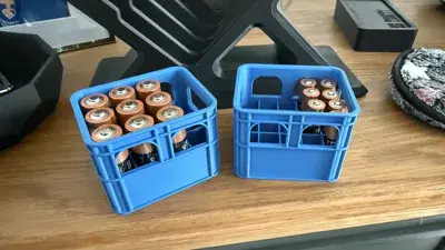 Beer Battery Crate AA - AAA