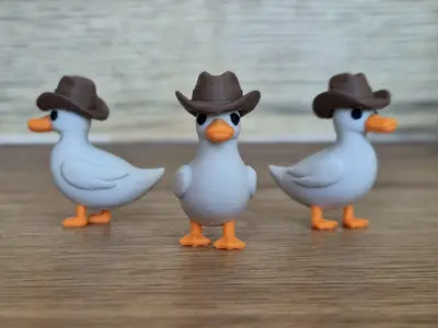 Duck in Hat