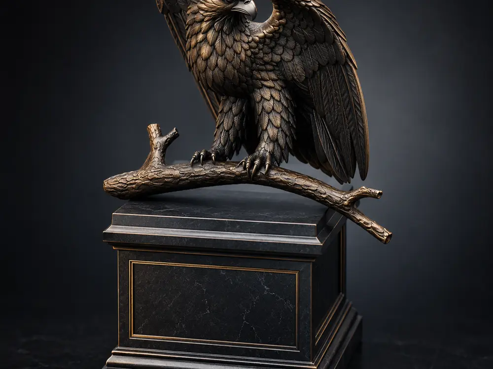Eagle statue