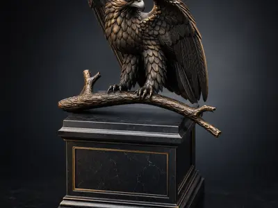 Eagle statue