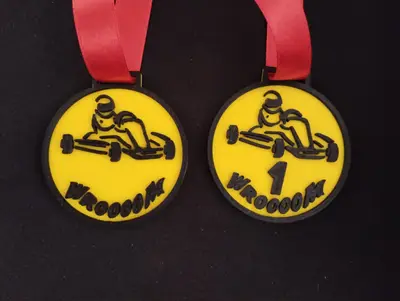 Racing medals - GoKart medals