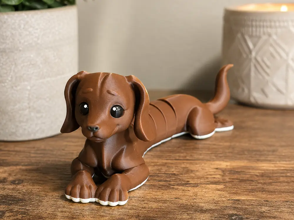 Dog ( Wiener / Dachshund ) Articulated Dog