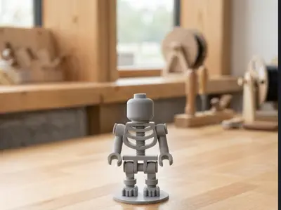 Lego skeleton figure