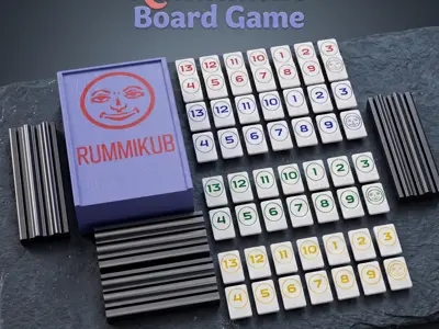 1️⃣2️⃣3️⃣RUMMIKUM Board Game3️⃣2️⃣1️⃣