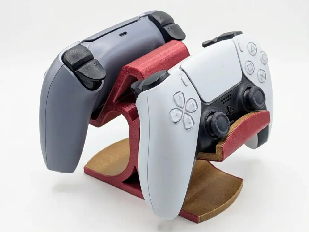 Dual PlayStation Controller Stand (DualSense) - Minimalist & Space-Saving Design