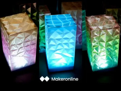 Crystal Cube Lamp 水晶灯