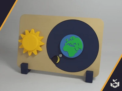 Moon Phase Explorer | Mechanical STEM Model