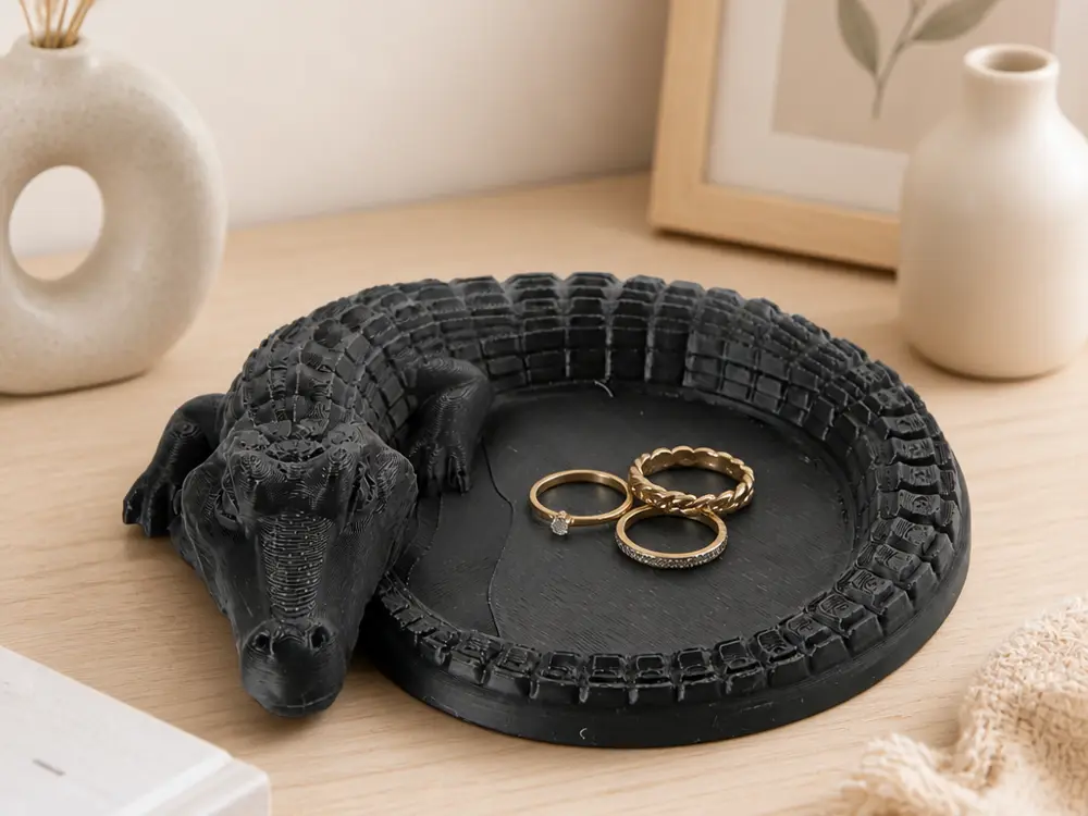 Crocodile Organizer - Fun and Functional Desk Accessory