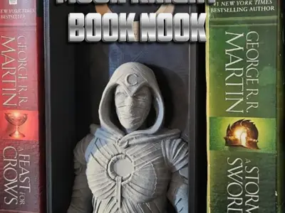 Multipart Moon Knight Book Nook No Ace