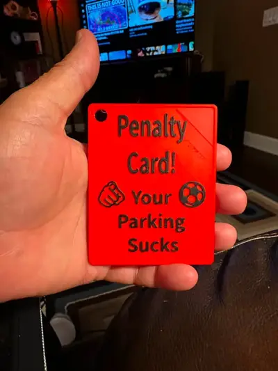 Red Card - Parking offense