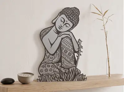 Wallart - Buddha Meditation Zen