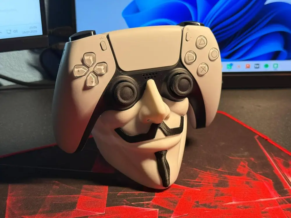 The Anonymous | Guy Fawkes PS5 Controller Stand