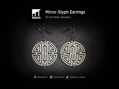 Mirror Glyph Earrings