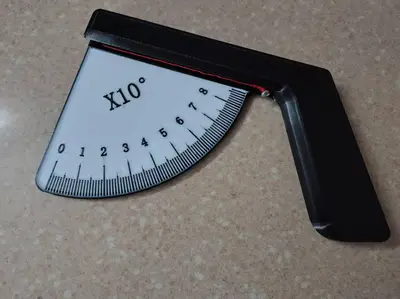 Inclinometer; Angle protractor仰角器仰角尺，测量目标高度尺