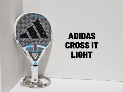 Adidas Cross It Light Padel Racket Keychain