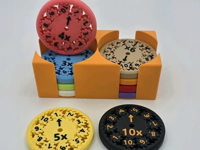 Multiplication & Division Fidget Spinners & Storage