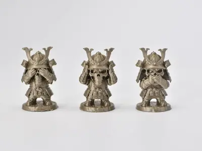 Samurai Chibi Trio – See, Hear & Speak No Evil