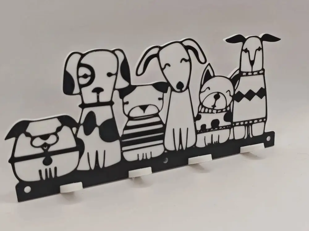 Cute Dog Wall Key Holder