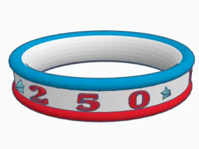 USA 250 Year Ring