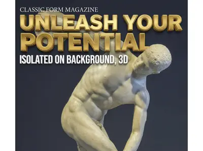 Myron's iconic ancient Greek disc thrower sculpture