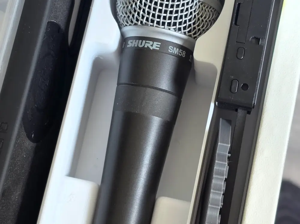 SHURE SM58 Gridfinity Storage - Minigrid (21mm)
