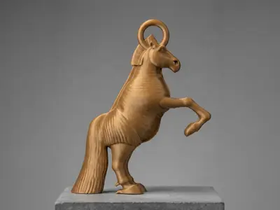 Trojan Horse Keychain – Odyssey Movie Inspired Edition