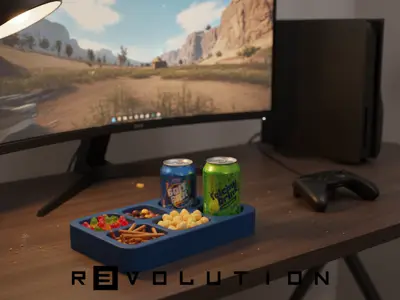 Gaming Snack Tray
