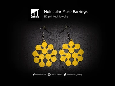 Molecular Muse Earrings