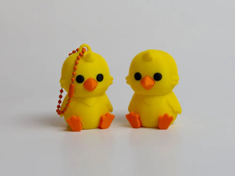 Cute Chick Keychain