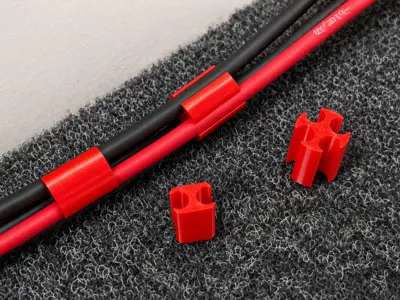 Photovoltaic Cable Clips Organizer (MC4 PV wiring for Solar Energy)