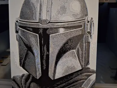 Hueforge Mandalorian Starwars
