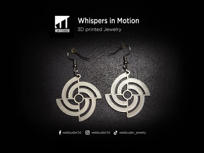 Whispers in Motion Earring