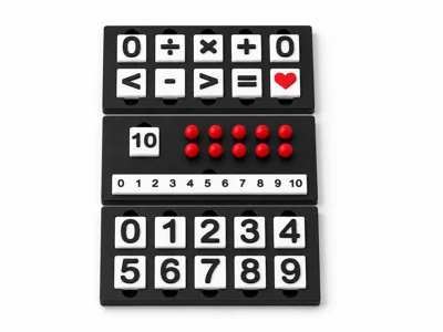 Montessori Math Learning Kit | Numbers, Counting & Basic Operations (0–10)