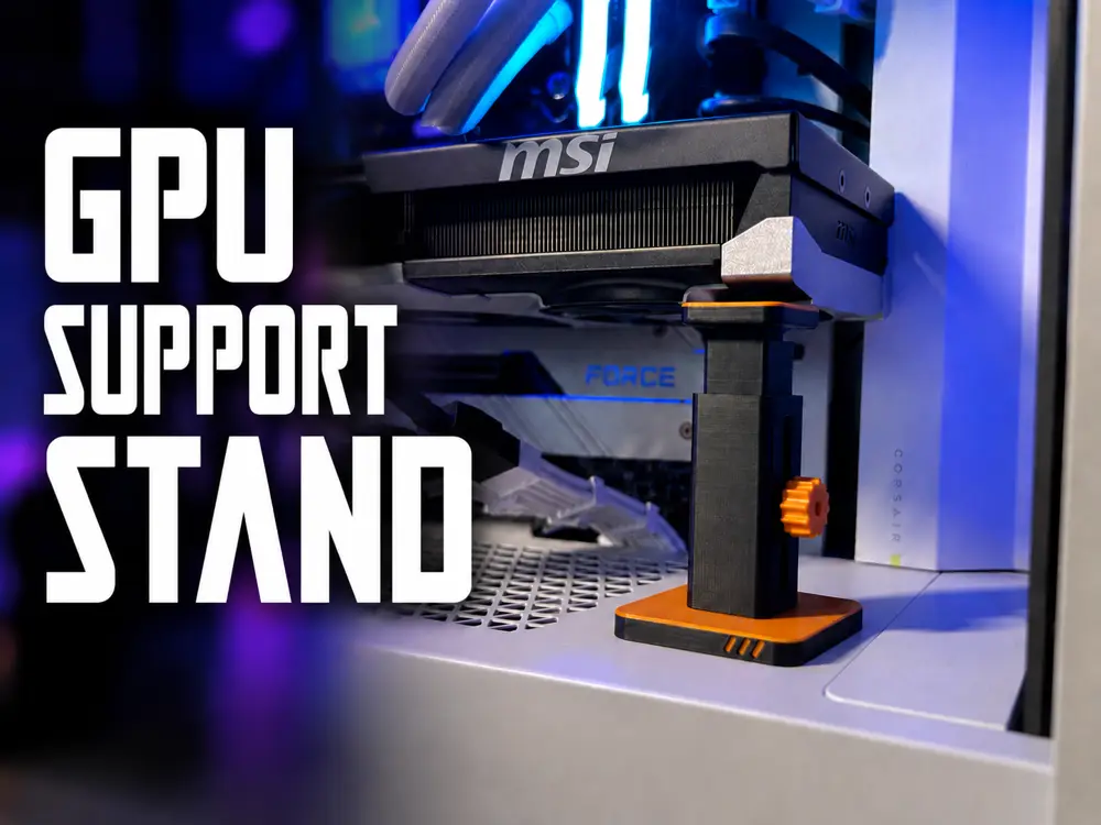 Adjustable GPU Support Stand | Anti-Sag Graphics Card Holder