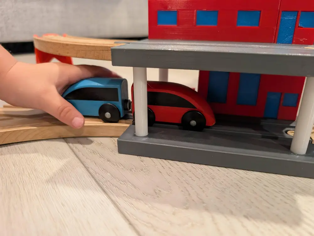 Two Story Train Station - Brio Compatible