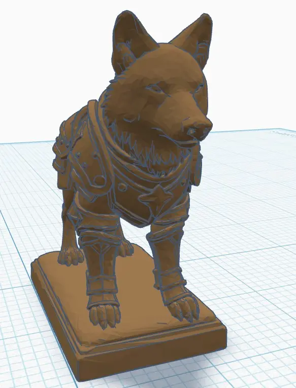 Armored Wolf Mini - 28mm Scale