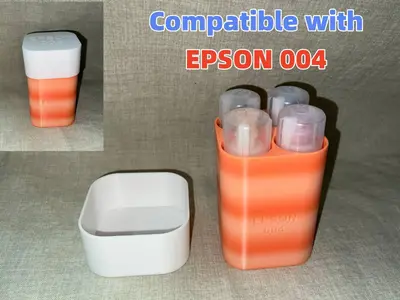 EPSON 004墨水瓶收纳盒 含STEP