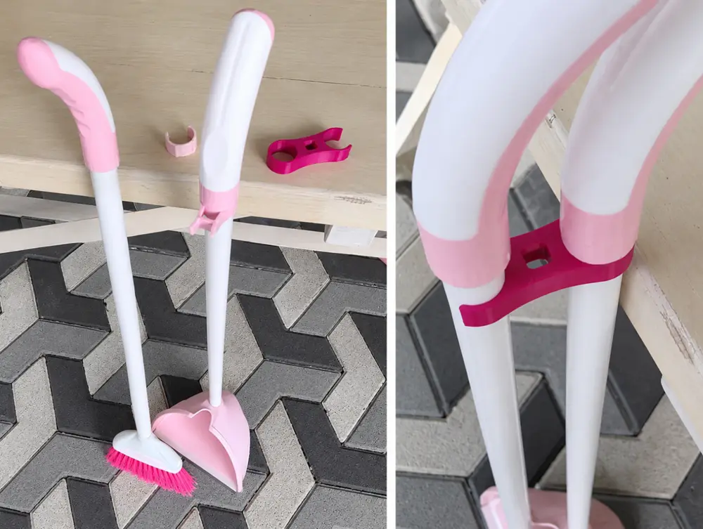 Reinforced Broom Holder