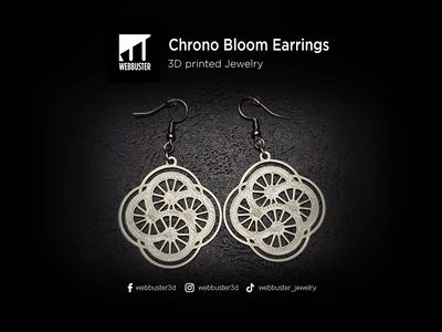 Chrono Bloom Earrings