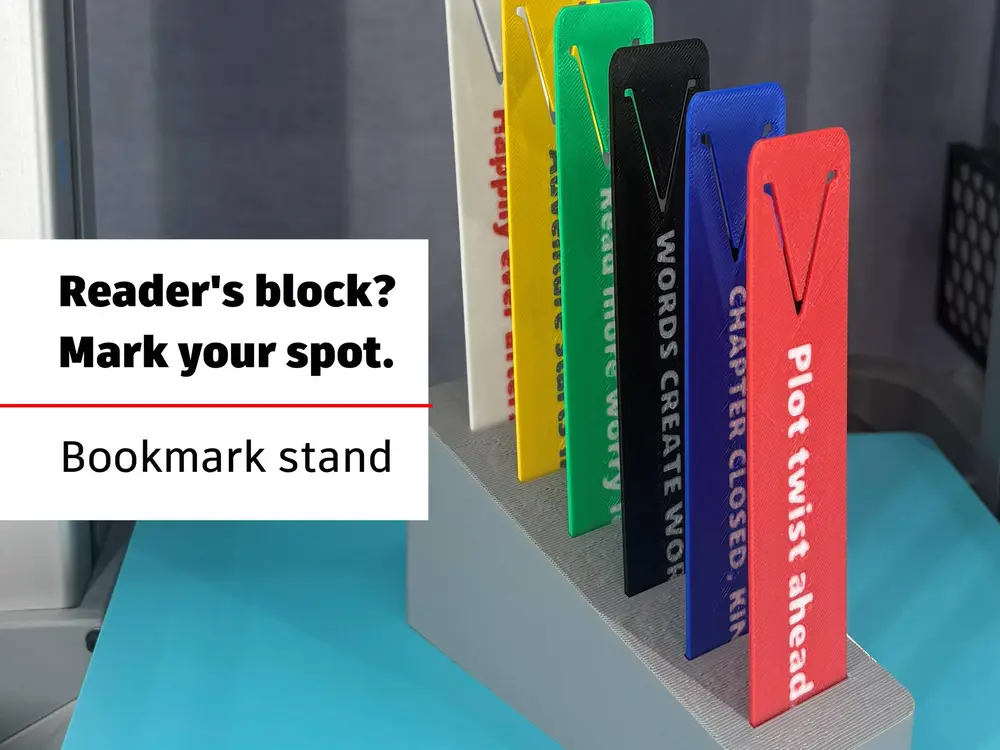 Readers Block Bookmark Holder