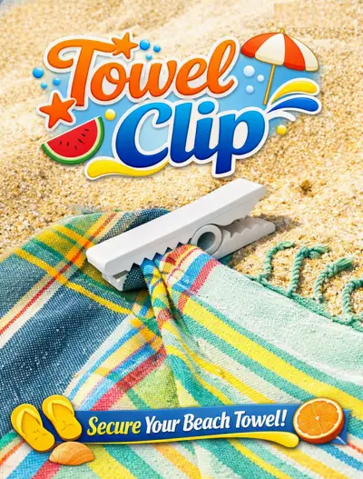 Beach Towel Clip