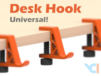 Universal Desk Hook