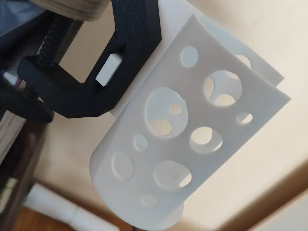 Cup holder for C clamp