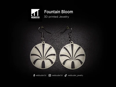 Fountain Bloom Earrings