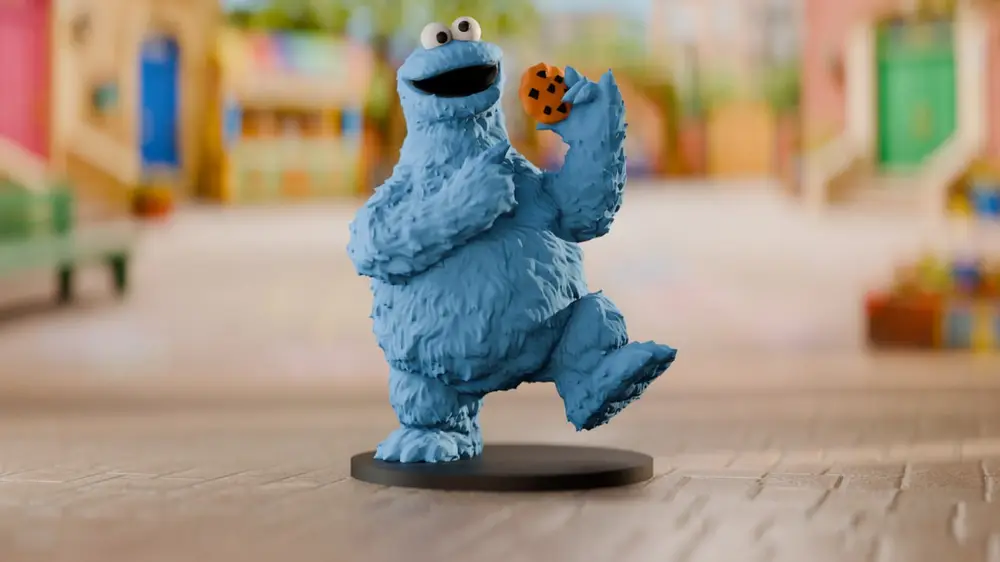 Sesame Street Cookie Monster Collectible Figurine