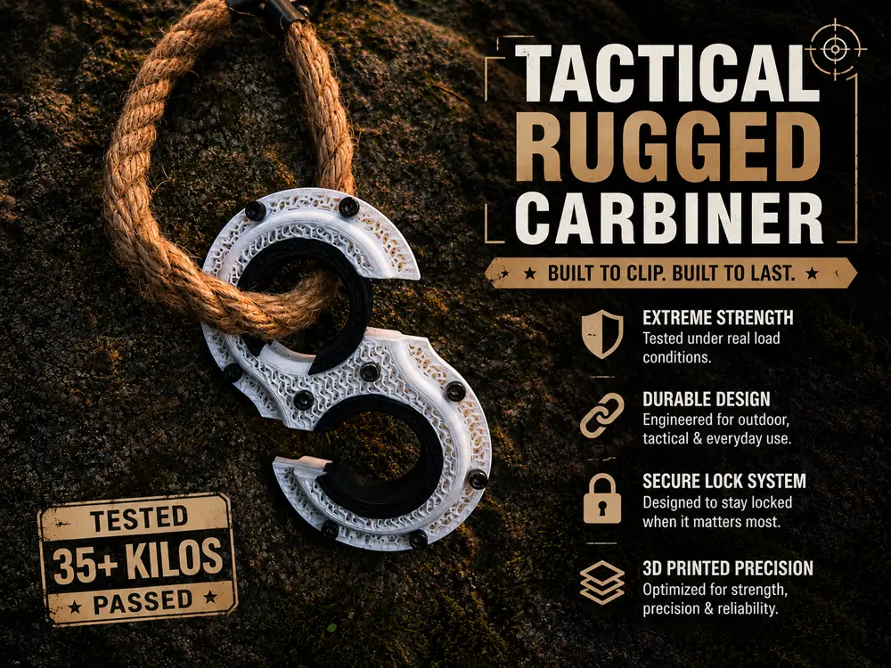 Tactical Rugged Carbiner