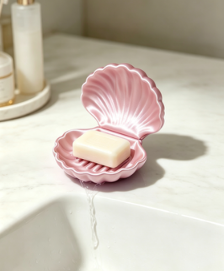 Shell soap box 贝壳肥皂盒-点击我的头像，还有上百款优质模型可以选择 - Makeronline - More Than Fun