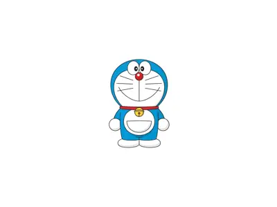 Doraemon 3D Figure - Classic Anime Cat Robot
